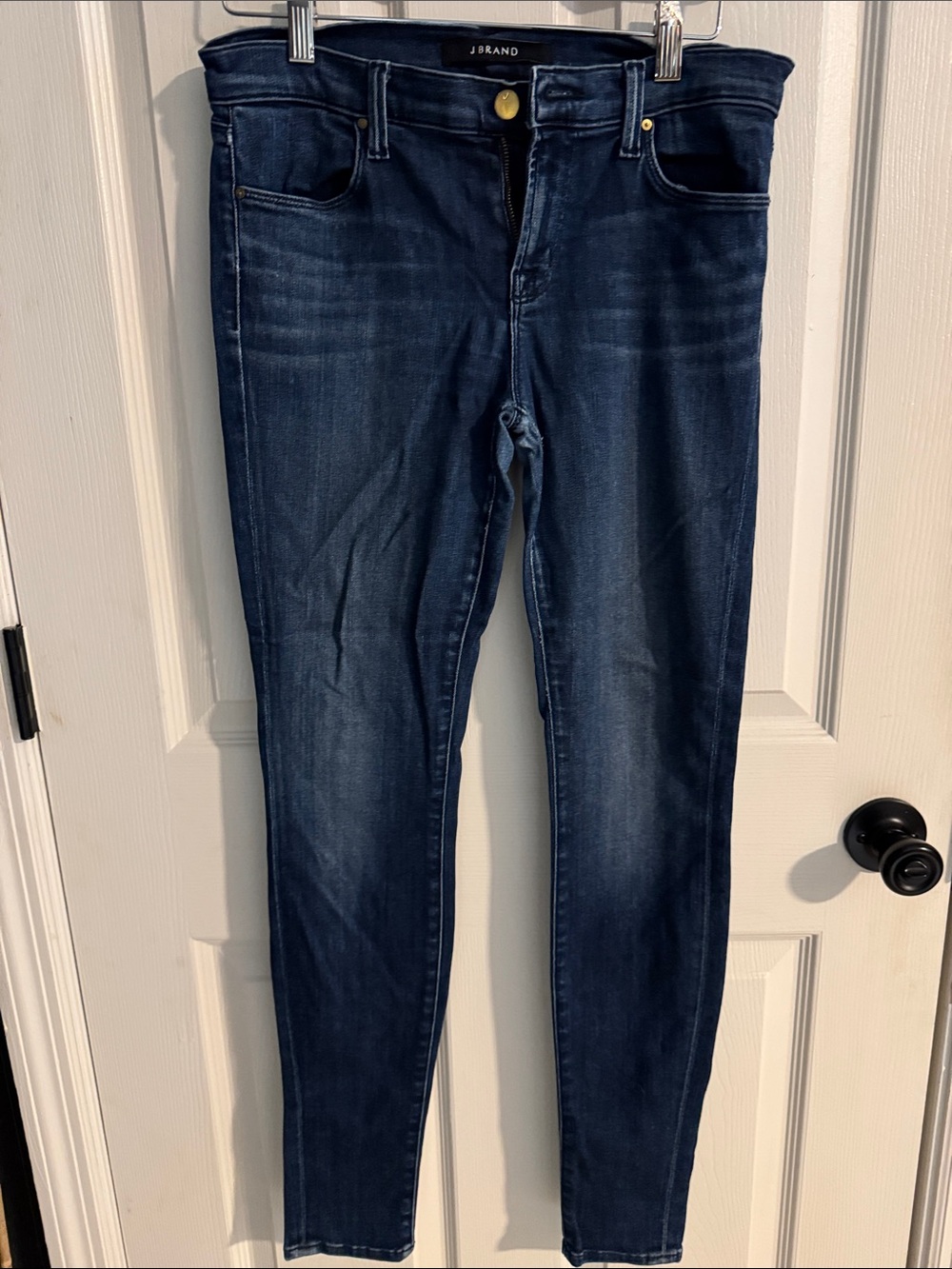 J Brand Deep Indigo Skinny Jeans 18x29.5